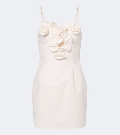 Magda Butrym Magda Butrym Floral-appliqué cotton minidress