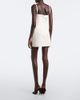 Magda Butrym Magda Butrym Floral-appliqué cotton minidress - 5
