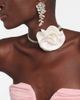 Magda Butrym Magda Butrym Floral-appliqué crystal-embellished choker - 3