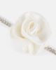 Magda Butrym Magda Butrym Floral-appliqué crystal-embellished choker - 4