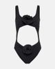 Magda Butrym Magda Butrym Floral-appliqué cutout swimsuit - 1