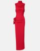 Magda Butrym Magda Butrym Floral-appliqué draped gown - 1