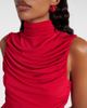 Magda Butrym Magda Butrym Floral-appliqué draped gown - 4