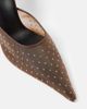 Magda Butrym Magda Butrym Floral-appliqué embellished mesh mules - 5