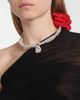Magda Butrym Magda Butrym Floral-appliquÃ© embellished necklace - 3