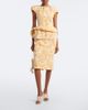 Magda Butrym Magda Butrym Floral-appliqué floral cotton-blend midi dress - 2