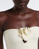 Magda Butrym Magda Butrym Floral-appliqué gathered swimsuit - 3