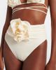 Magda Butrym Magda Butrym Floral-appliqué high-rise bikini bottoms - 4