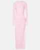 Magda Butrym Magda Butrym Floral-appliqué jersey gown - 1