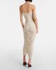 Magda Butrym Magda Butrym Floral-appliqué polka-dot maxi dress - 3
