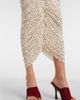 Magda Butrym Magda Butrym Floral-appliqué polka-dot maxi dress - 5