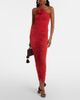 Magda Butrym Magda Butrym Floral-appliqué ruched jersey midi dress - 2