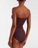 Magda Butrym Magda Butrym Floral-appliqué ruched swimsuit - 3