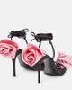 Magda Butrym Magda Butrym Floral-appliqué sandals - 3
