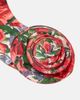 Magda Butrym Magda Butrym Floral-appliqué satin slingback sandals - 6