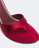 Magda Butrym Magda Butrym Floral-appliqué satin thong sandals - 6
