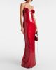 Magda Butrym Magda Butrym Floral-appliqué sequined gown - 2