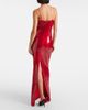 Magda Butrym Magda Butrym Floral-appliqué sequined gown - 3