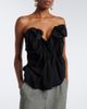 Magda Butrym Magda Butrym Floral-appliqué wool-blend top - 2