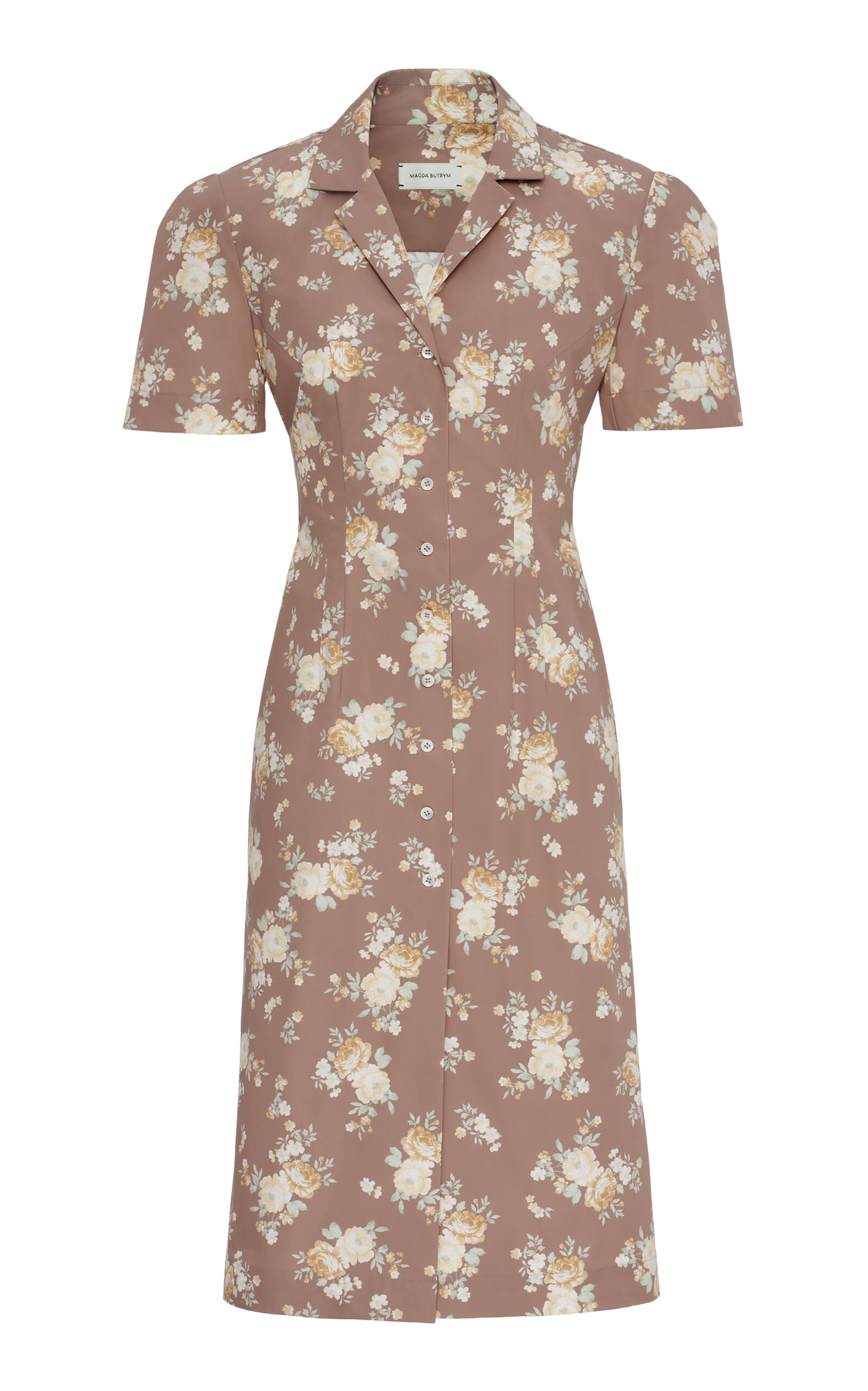 Magda Butrym Magda Butrym Floral Cotton Midi Dress