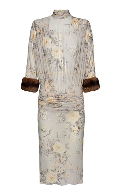 Magda Butrym Magda Butrym Floral Midi Dress