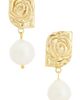 Magda Butrym Magda Butrym Floral Pearl Earrings - 1