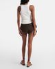 Magda Butrym Magda Butrym Gathered cotton-blend tank top - 3