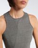 Magda Butrym Magda Butrym Herringbone pleated peplum wool-blend top - 3