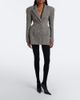 Magda Butrym Magda Butrym Herringbone wool-blend blazer dress - 2