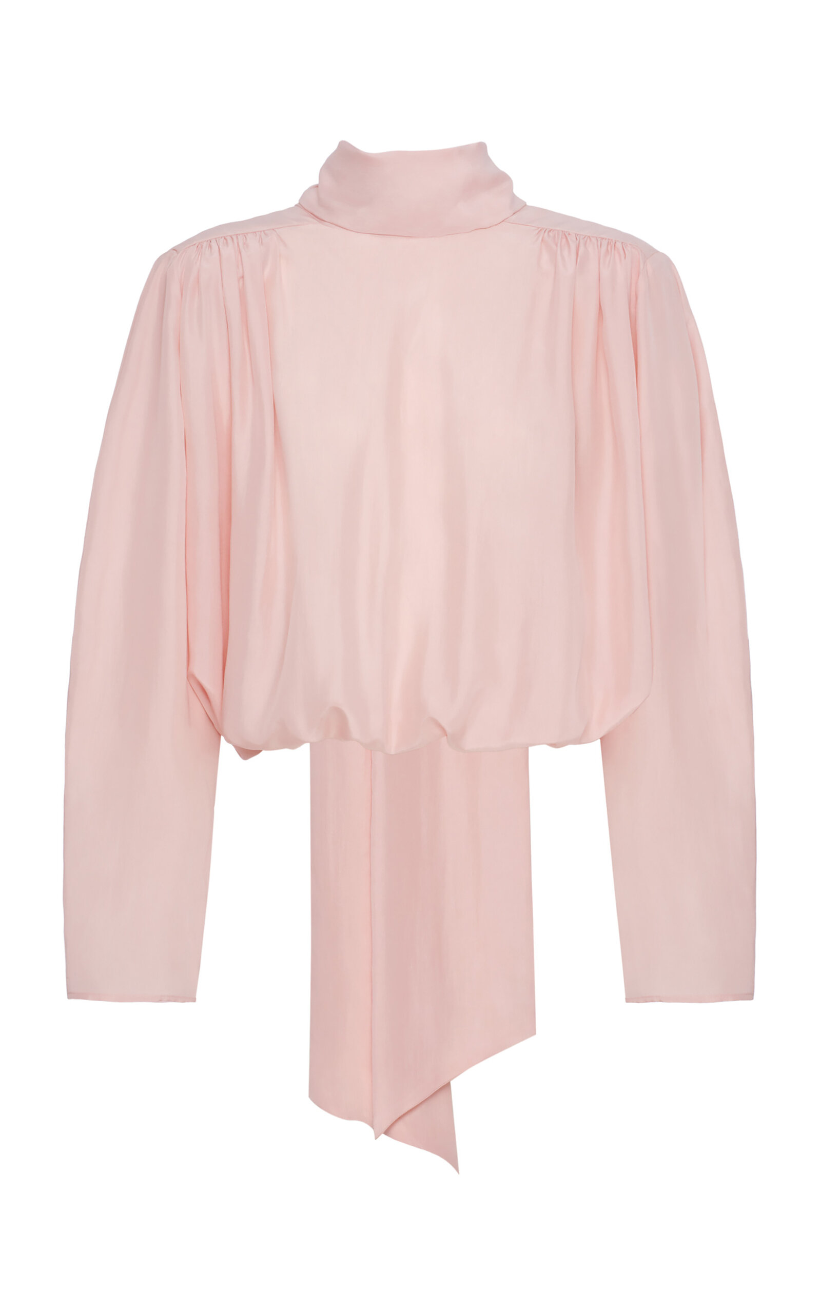Magda Butrym Magda Butrym HighNeck Silk Blouse