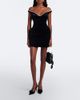 Magda Butrym Magda Butrym Julia crochet satin top-handle bag - 5