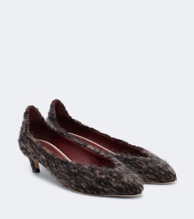 Magda Butrym Magda Butrym Knitted leather-lined pumps