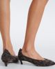 Magda Butrym Magda Butrym Knitted leather-lined pumps - 3