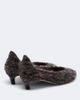 Magda Butrym Magda Butrym Knitted leather-lined pumps - 4