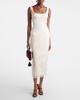 Magda Butrym Magda Butrym Lace-trimmed cotton and silk midi dress - 2