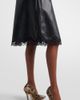 Magda Butrym Magda Butrym Lace-trimmed leather midi dress - 4