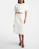 Magda Butrym Magda Butrym Lace-trimmed silk-blend midi skirt - 2
