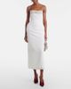 Magda Butrym Magda Butrym Lace-trimmed silk corset dress - 2