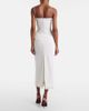 Magda Butrym Magda Butrym Lace-trimmed silk corset dress - 3