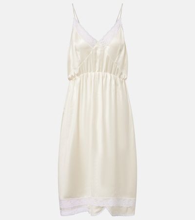 Magda Butrym Magda Butrym Lace-trimmed slip dress