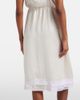 Magda Butrym Magda Butrym Lace-trimmed slip dress - 5