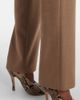 Magda Butrym Magda Butrym Lace-trimmed wool straight pants - 5