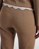 Magda Butrym Magda Butrym Lace-trimmed wool straight pants - 6