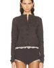 Magda Butrym Magda Butrym Lace Trim Cardigan - 2