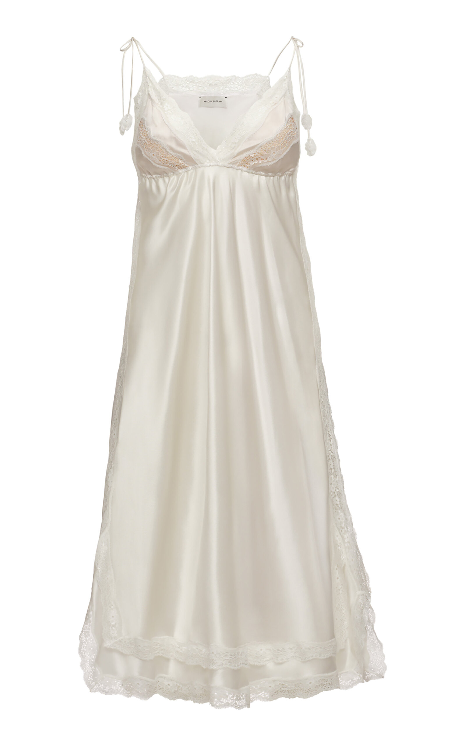 magda butrym silk dress NWT Magda Butrym Sevilla Asymmetric Draped Striped Silk Dress Size 38 (US 6)