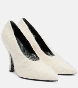 Magda Butrym Magda Butrym Leather-trimmed pumps