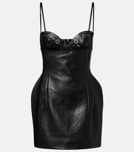 Magda Butrym Magda Butrym Leather minidress