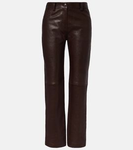 Magda Butrym Magda Butrym Leather straight pants