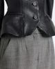 Magda Butrym Magda Butrym Leather vest - 4