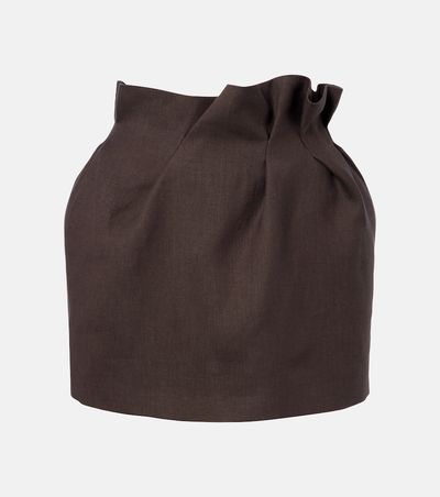 Magda Butrym Magda Butrym Linen miniskirt